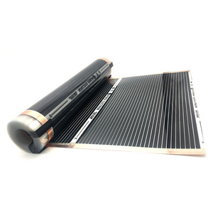 50cm Width Infrared Carbon Underfloor Heating Film AC220V Korea Warm Mat