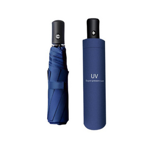 Windproof Travel Umbrella with UV Coating, Auto Open Close Lightweight Sun&Rain Umbrella