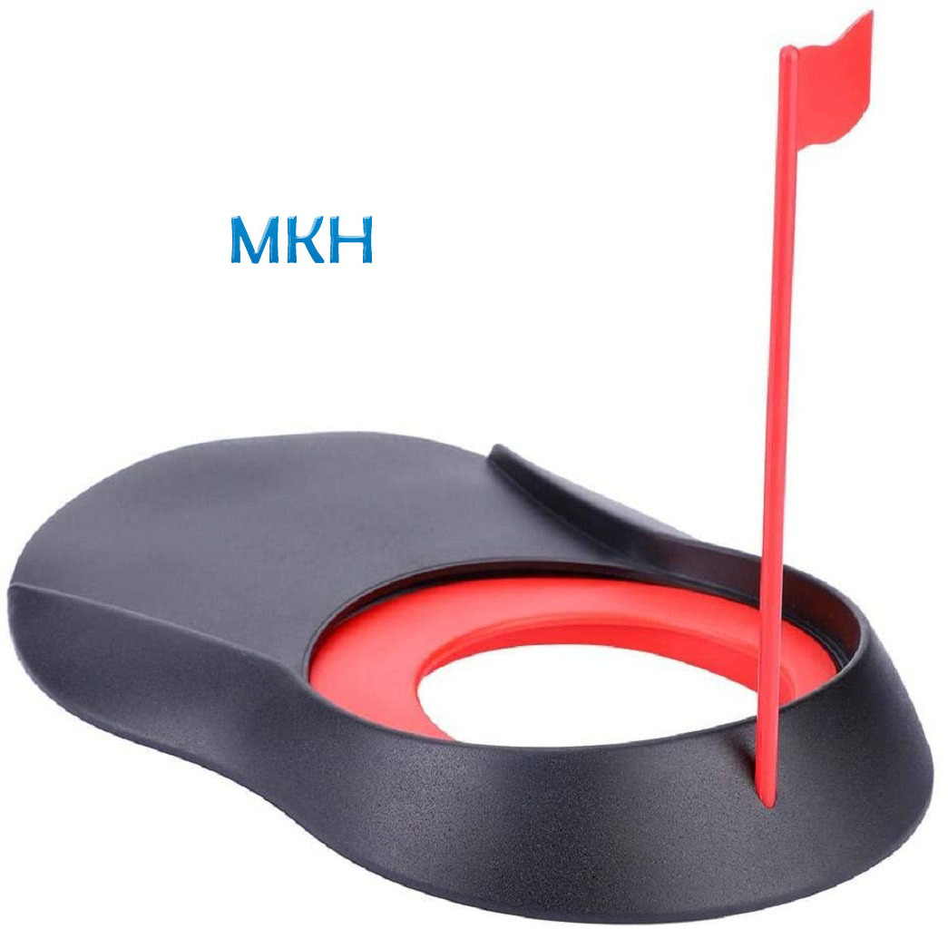 Golf Putting Cup Indoor with Flag Swing Training Aid Hole