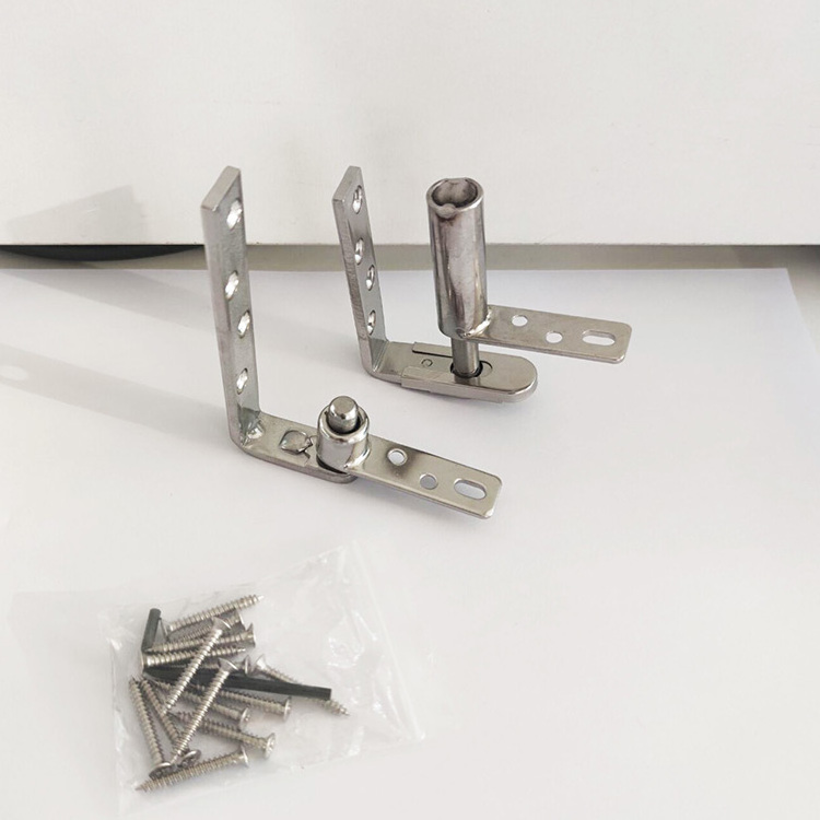 Toilet Hardware Accessories 304SS Public Toilet Cubicle Door Hinge Set