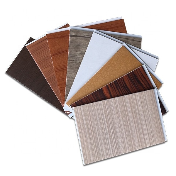 Wood Plastic Composite Exterior Wall Cladding Boards PVC Ceiling Shower Panels