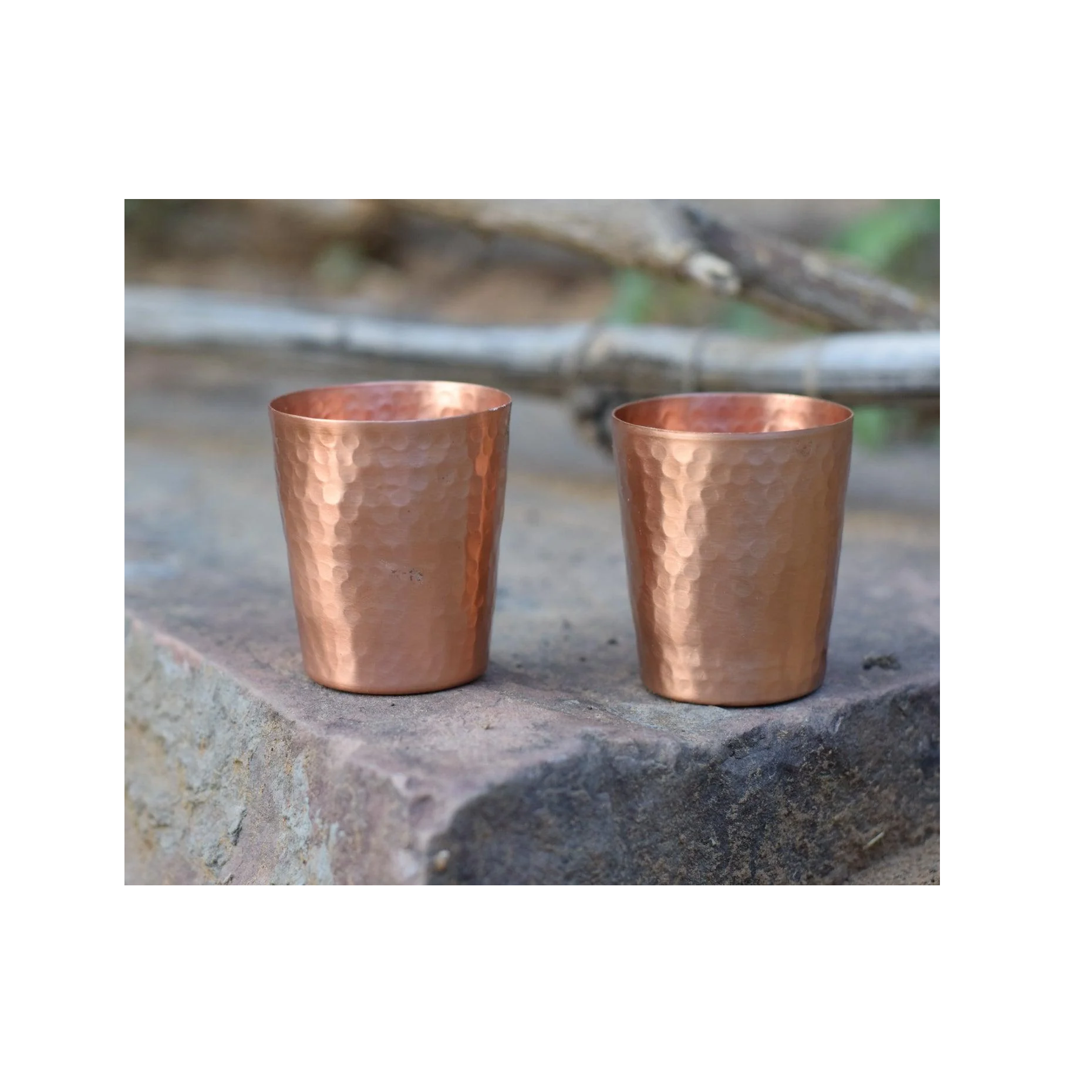 Industrial Quality Copper Stemless Wine Glass Multiple Finishing Stainless Steel Beer Outdoor Wine Glass Tumbler Glass at Best P