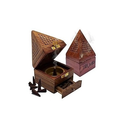 Wholesale Direct Factory Price Mubkhar Wooden Bakhoor Burner Bukhoor Burner Wood For Wedding Incense Burner Bakhoor