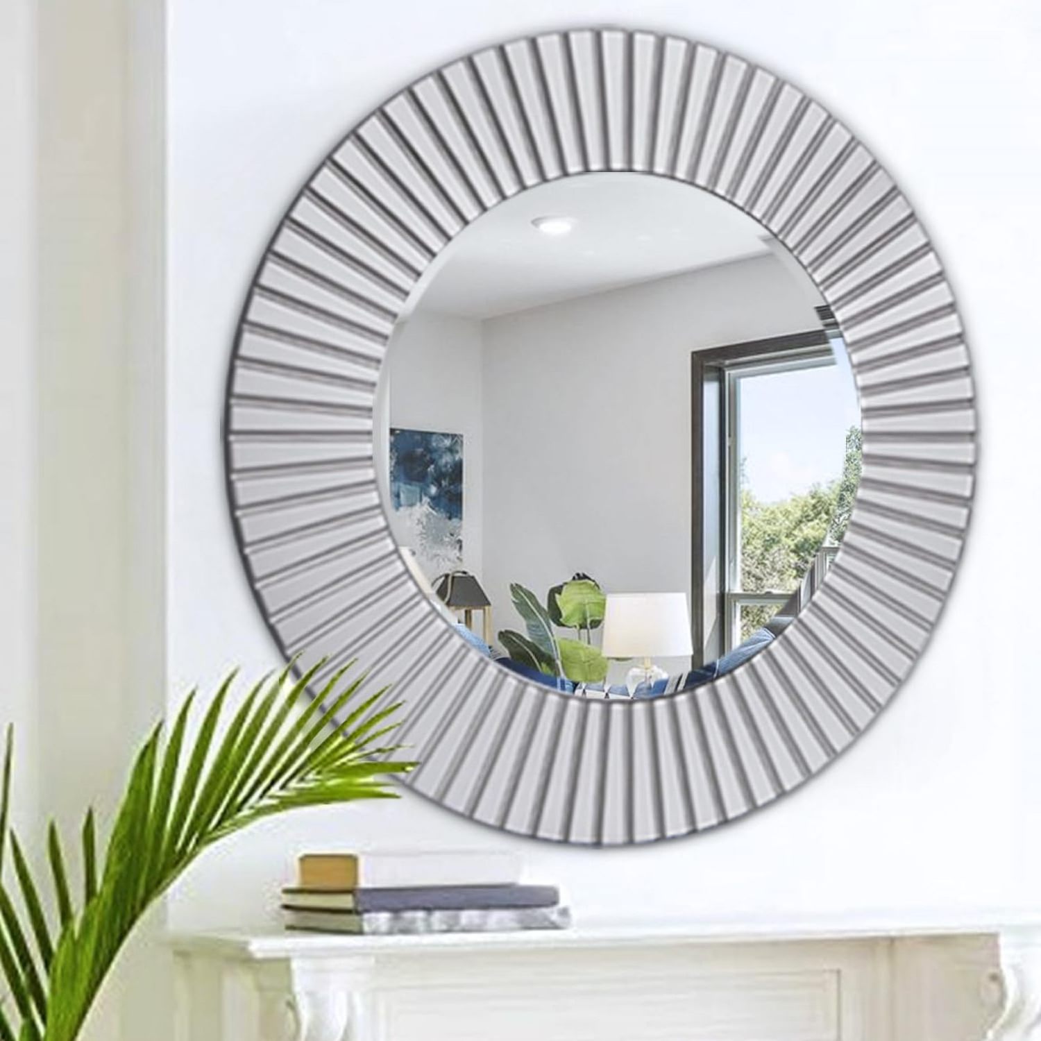 Industrial Crafted Metal Wall Mirror Modern Stylish Handmade Wall Decor Mirror High Selling Affordable Wall Mirror at Best Price