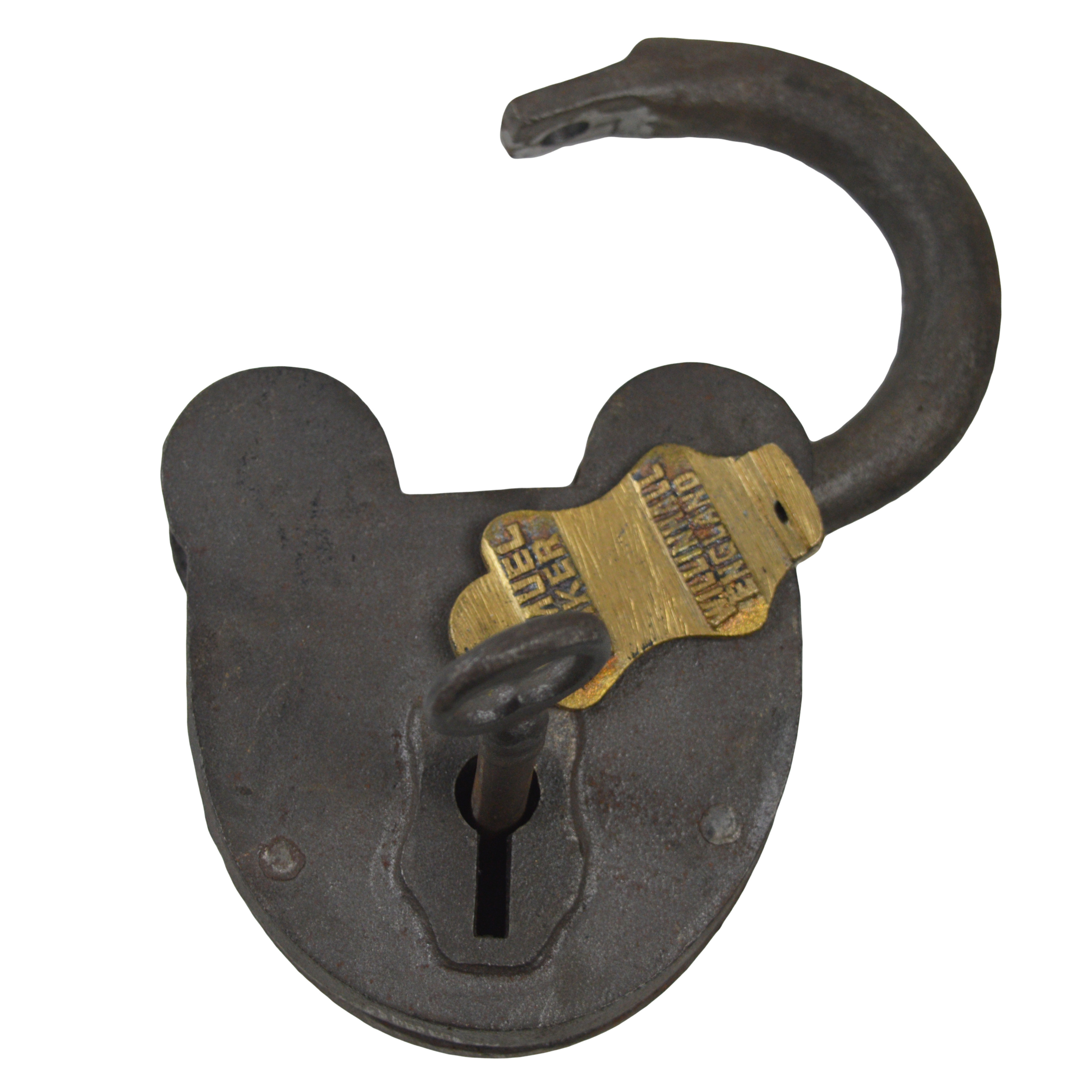 Best Quality Antique Locks Iron Padlock & Keys Vintage Style Lock With 2 Keys Working Condition Locks