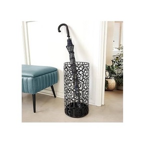 Fresh Design high round creative Umbrella Rack Holder Metal leather Umbrella Stands Decorative Unique Style  Umbrella Holder