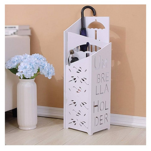 Raincoat high round creative Umbrella Rack Holder Metal leather Umbrella Stands Decorative Unique Style  Umbrella Holder