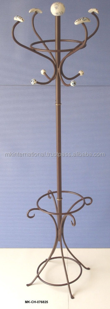 Custom Metal Coat Hanger Stands