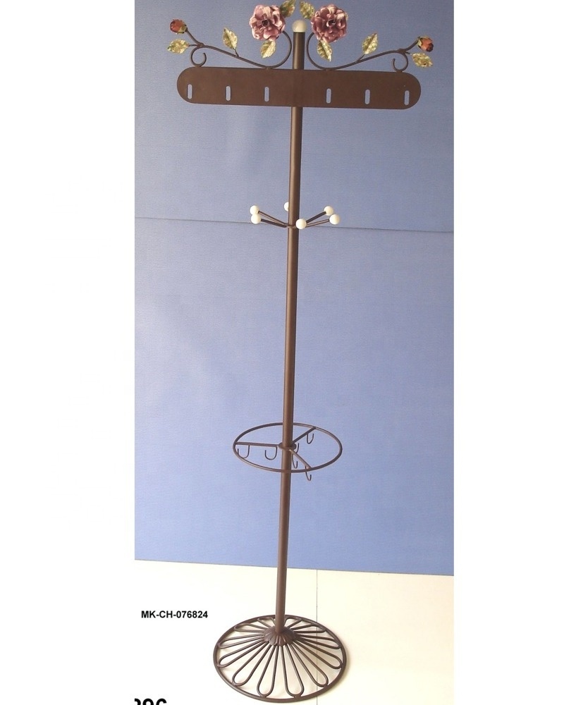 Custom Metal Coat Hanger Stands