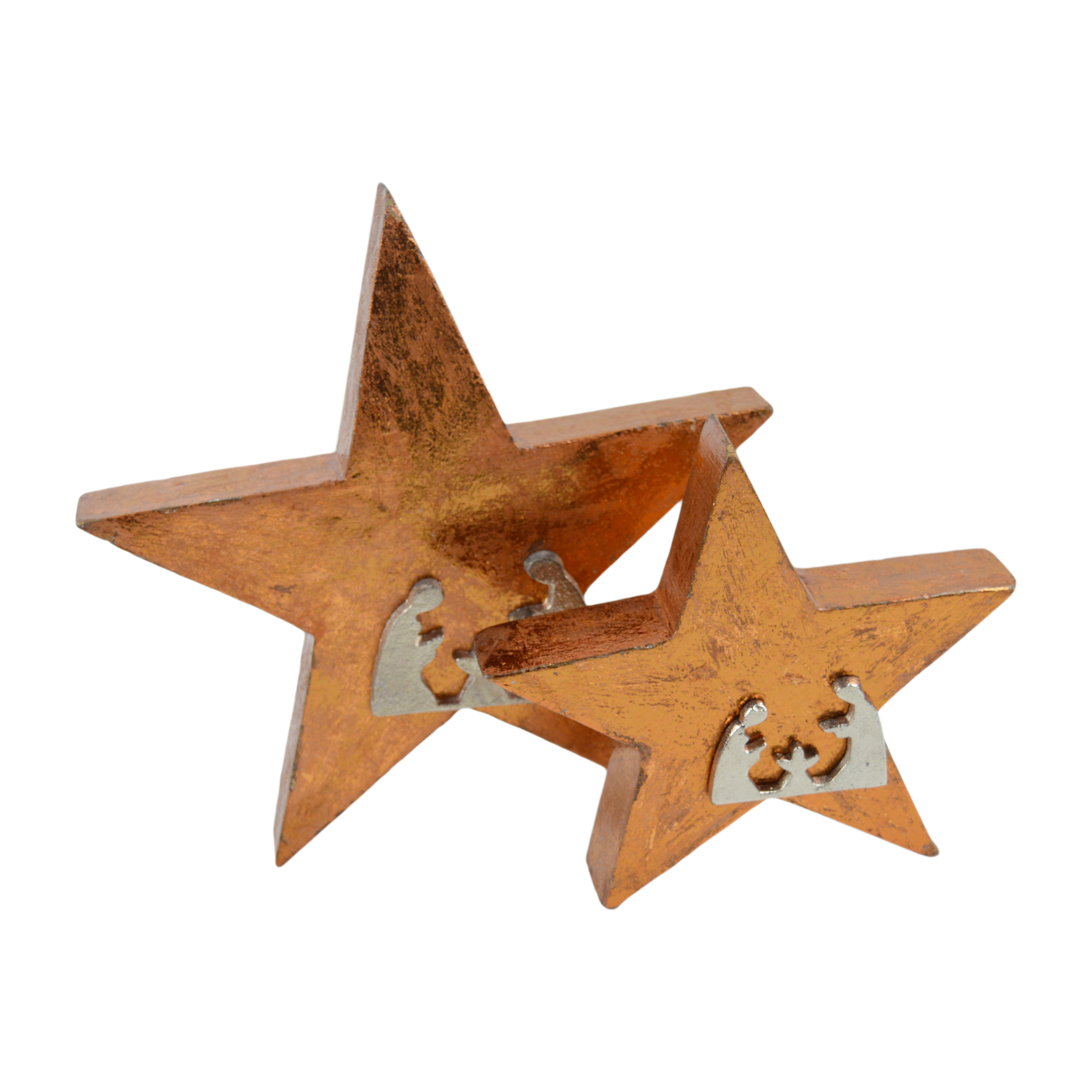 Handmade Brown Star Shaped For Home Living Room Decorative And Tableware Decor Best Star Design Wooden Ornament