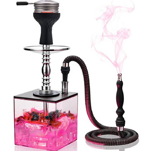 Premium Quality Pink Hookah For Sale Best Top Quality Multi-color Design Decorating Glass Metal Hookah Available at Low Cost