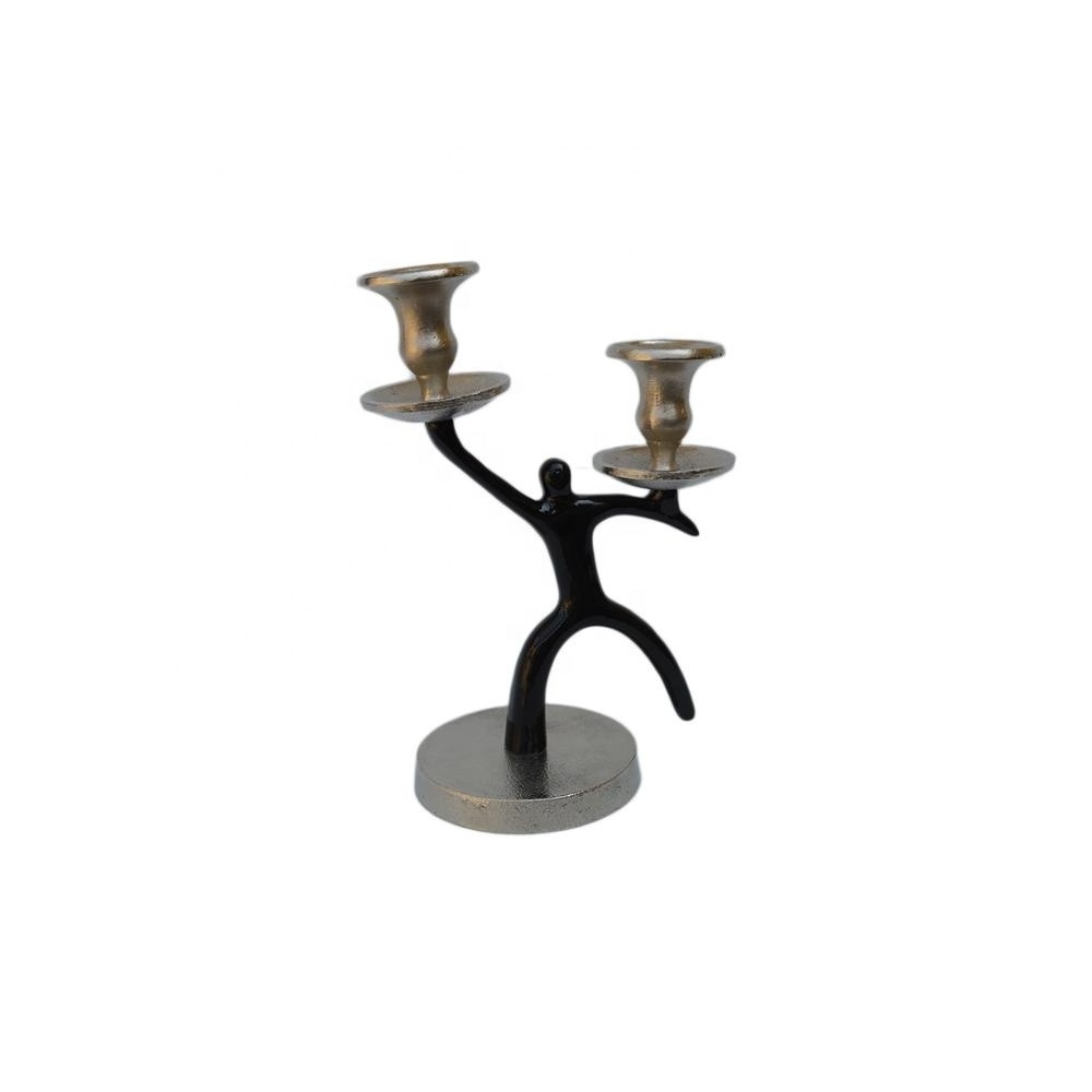 Tableware Candle Stand With Painted Finishing Designer Candle Holder Indoor Home Living Room Design Metal Candlestick