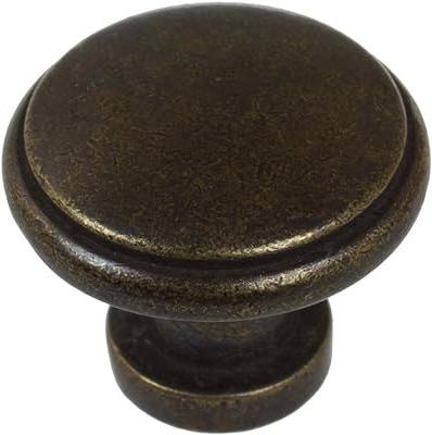 Round Ring Cabinet Knob, Antique Brass Finish Furniture Hardware Door and Window Accessories Hardware Products