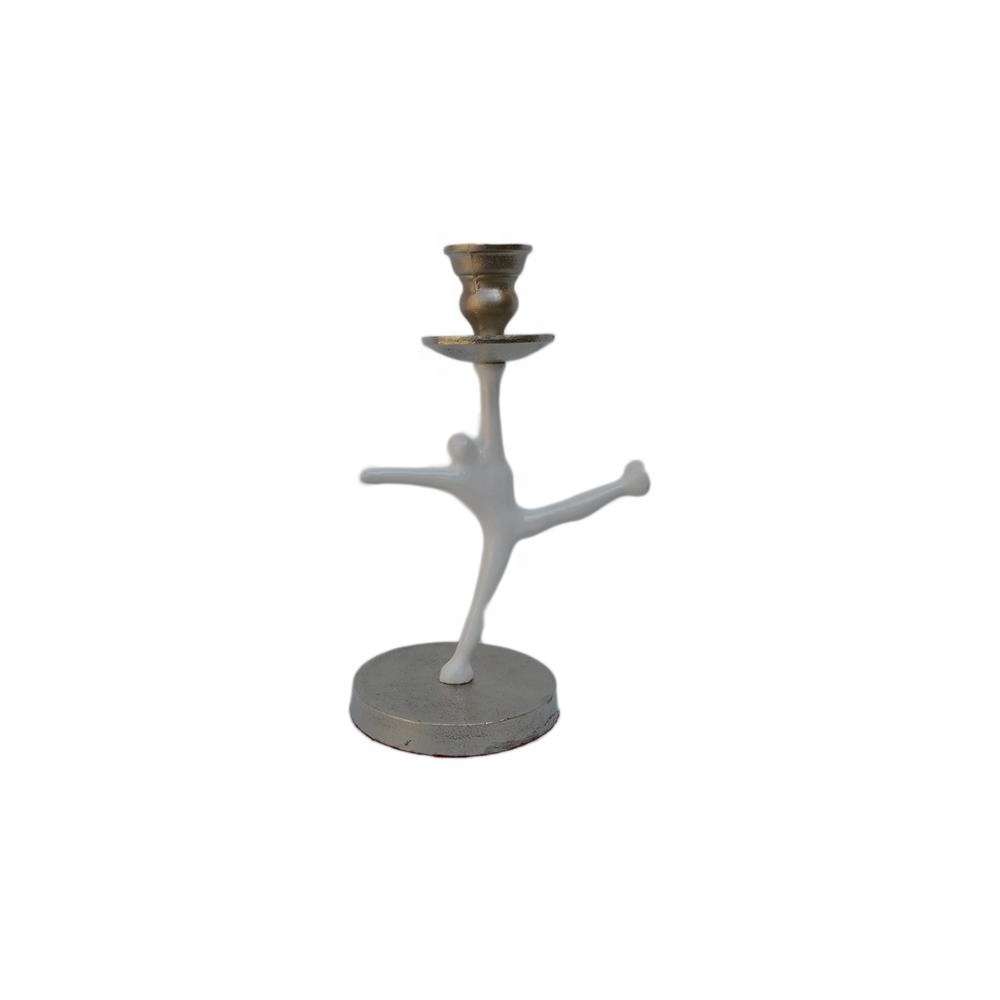 Tableware Candle Stand With Painted Finishing Designer Candle Holder Indoor Home Living Room Design Metal Candlestick