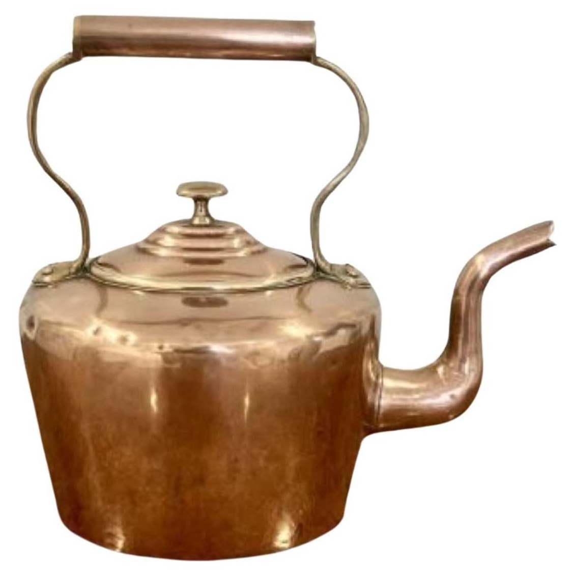 Stylish Copper Metal Tea and Coffee Kettle Multi Storing Usage Good Quality Kettle Manufacture and Supplier by India