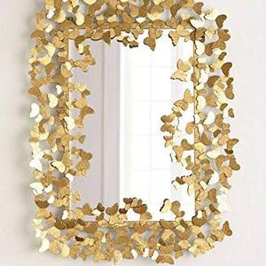 Customized Antique Big Size Gold Living Room Decorative Wall Mirror Stainless Steel Mirrors Decor Wall Mirror For Home Decor