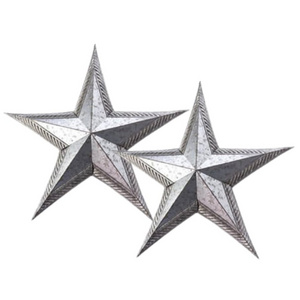 Rusted Mid Century Modern Organic Forms Star Shape Metal Wall Art decoration Star Wrought Iron Wall Decor