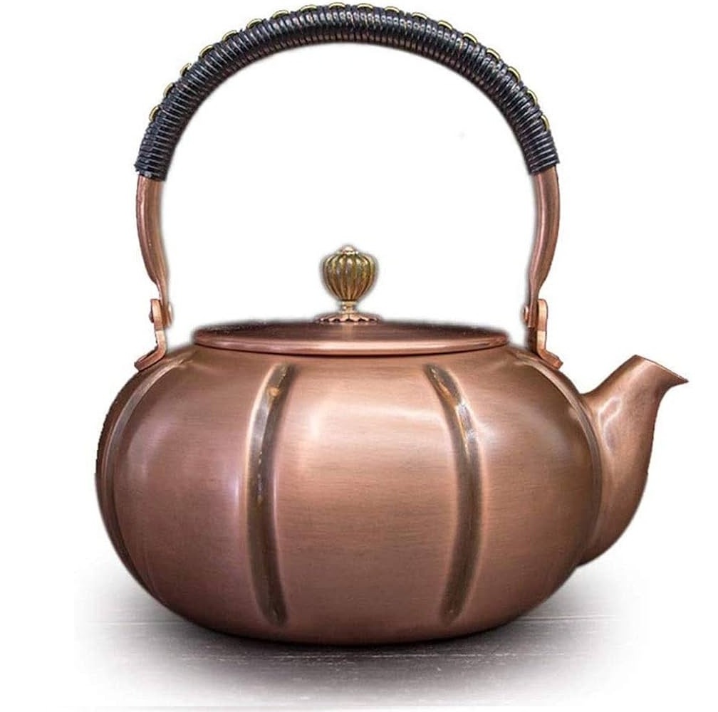 Stylish Copper Metal Tea and Coffee Kettle Multi Storing Usage Good Quality Kettle Manufacture and Supplier by India