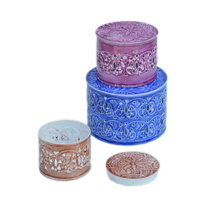 Good Quality Multiple Colored And Size Jewelry Box Best For Home Decor Set Of Three Ladies Jewelry Storage Box