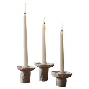 Nordic Home Wedding Decoration Unique Creative Ceramic Geometry Candle Holders for Table Settings Candle Stand