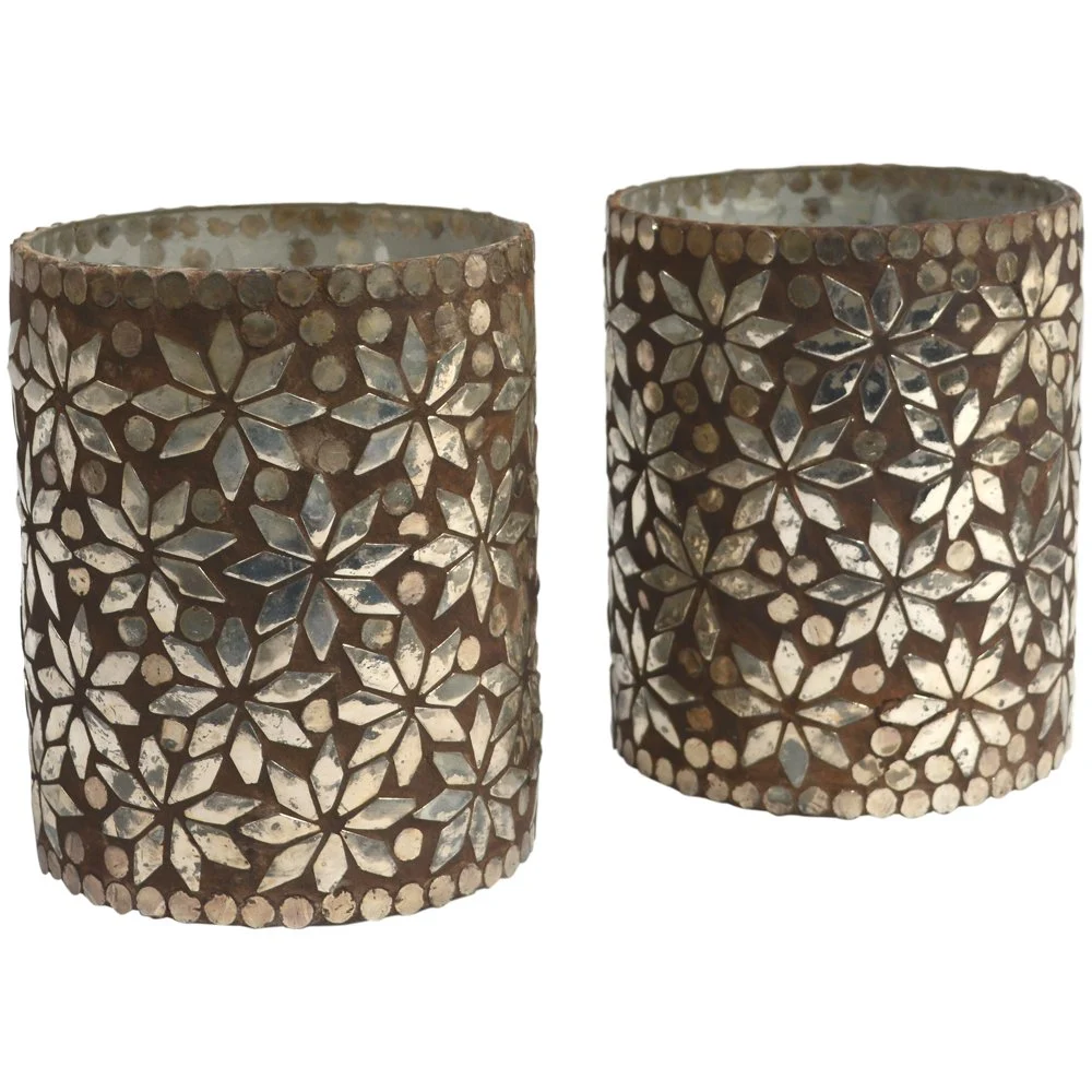 Fresh Quality Mosaic Hurricane Candle Holder for Home Decorative and New Design Hotel and Restaurant Mosaic Glass Candle Lantern