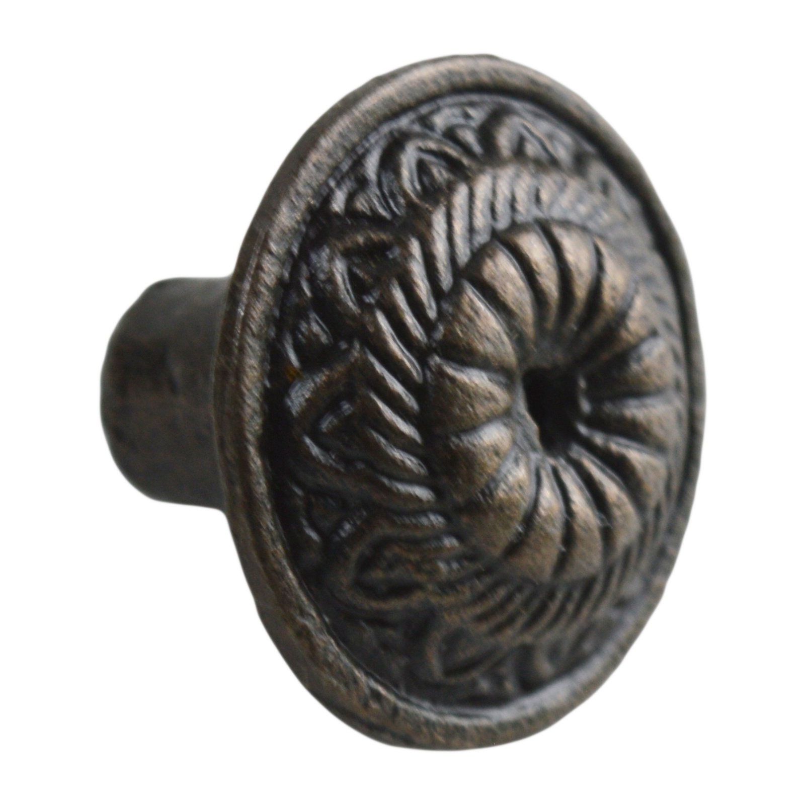 Cheap Small Cabinet Knobs For Home Decor Furniture Decor Metal Cast Iron Design Painted Finishing Drawer Pull Handmade Knobs