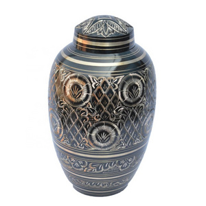 Latest Looking Design Cremation Urns With Painted Finishing Design Decorative Urns Best For Indoor Home Decor Design