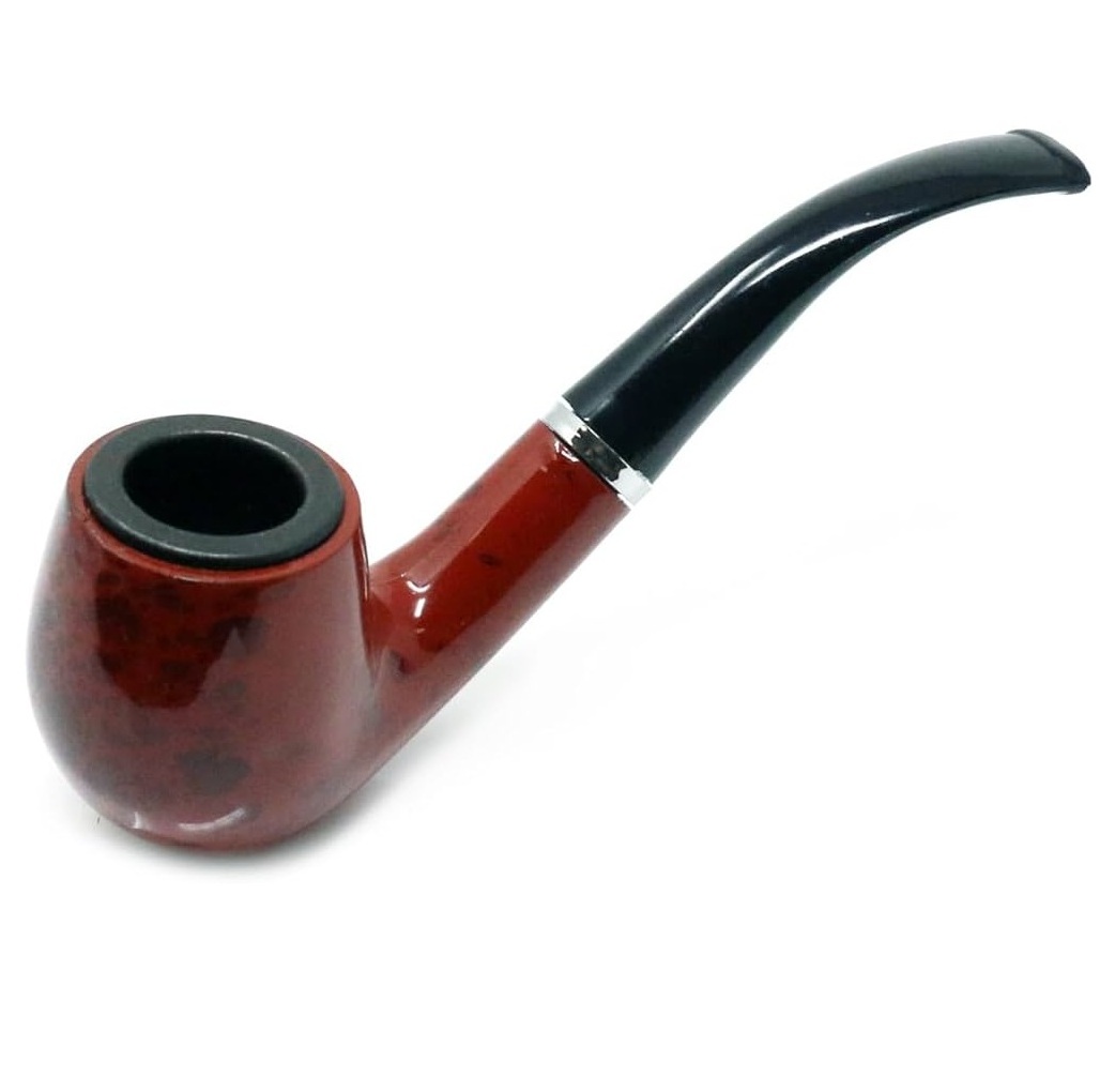 New design wood smoking pipe tobacco pipe manufacturer high quality tobacco pipe lighters & smoking accessories by s a and sons