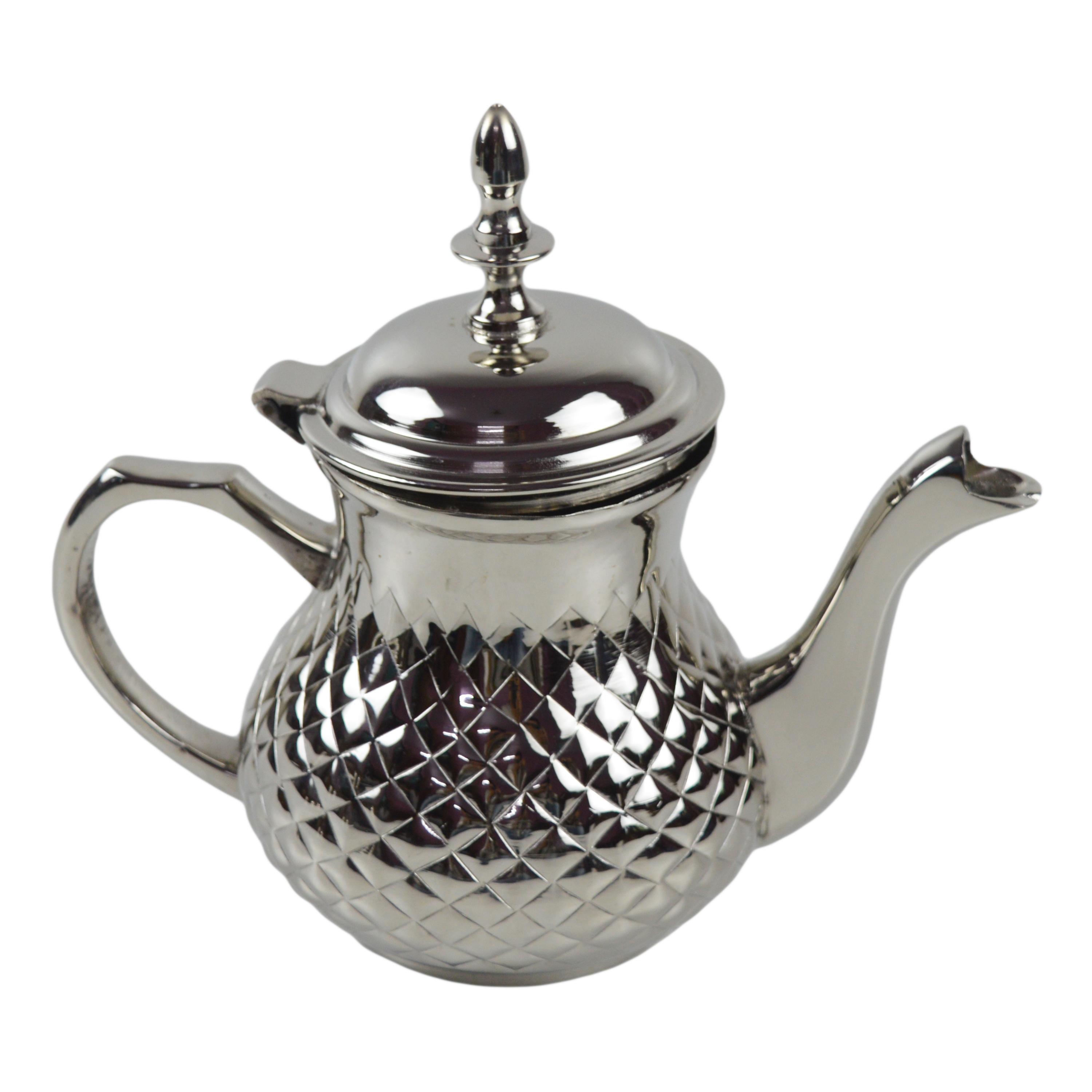 Newest Silver Colored Finishing Design Coffee Kettles With Best Quality Brass Metal Design Tea Kettles For Hotel Design