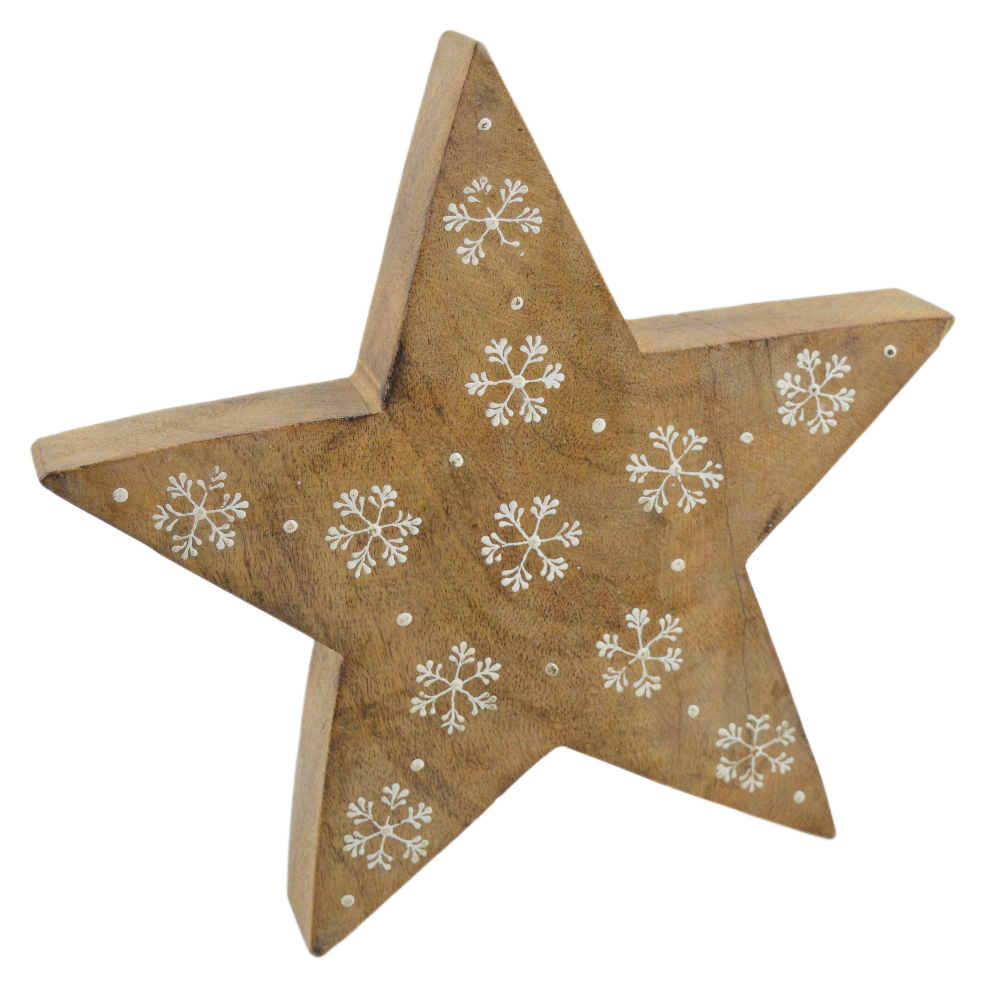 Handmade Brown Star Shaped For Home Living Room Decorative And Tableware Decor Best Star Design Wooden Ornament