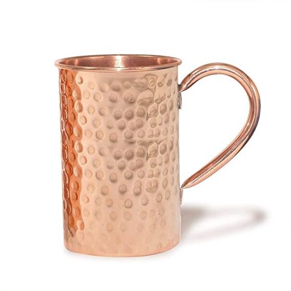 100% Hammered Pure Copper Cup Moscow Mule Mug For Drink ware Mugs Bar Accessories Coffee Mugs Metal Cup at Discounted Price