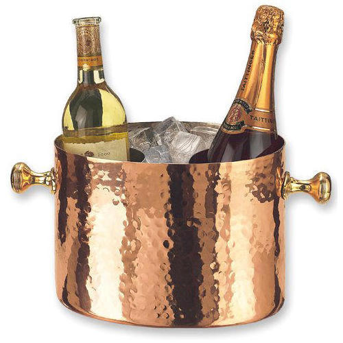 Wholesale Beer Ice Bucket Chiller Marble Wine Bottle Chiller Bar Accessories Champagne Wine Chiller Wine Bottle Bucket