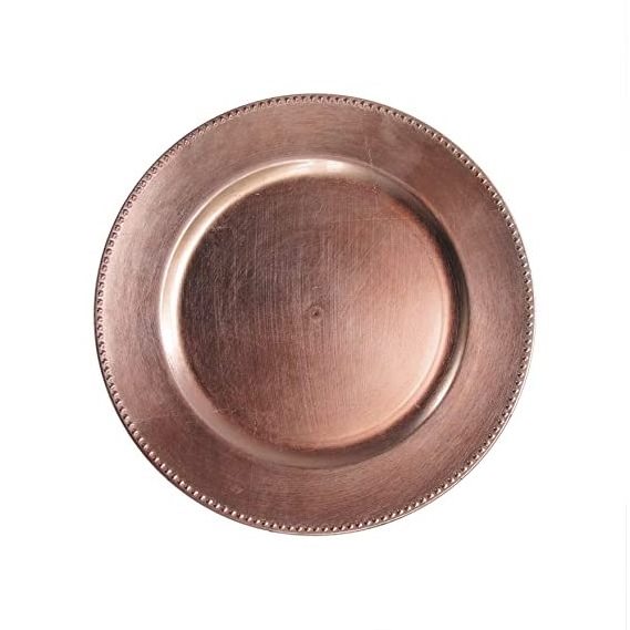 Multi Colored Finishing Design Charger Plate For Dinnerware Tableware Design Wholesale Food Plate For Latest Theme