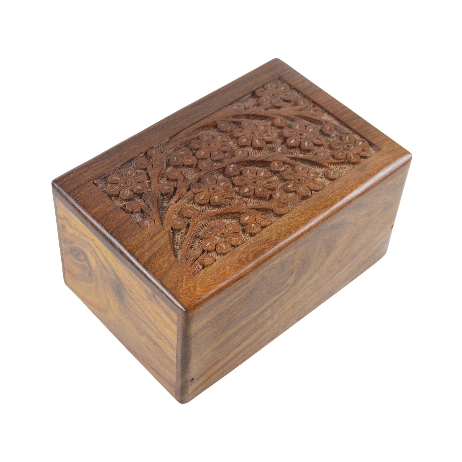 Wooden Pet Urns Multiple Colored And Painted Finishing Design Pet Urns With Completely Metal Cremation Urns