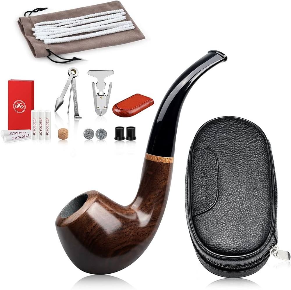 Professional design wood smoking pipe tobacco pipe manufacturer tobacco pipe lighters & smoking accessories by s a and sons