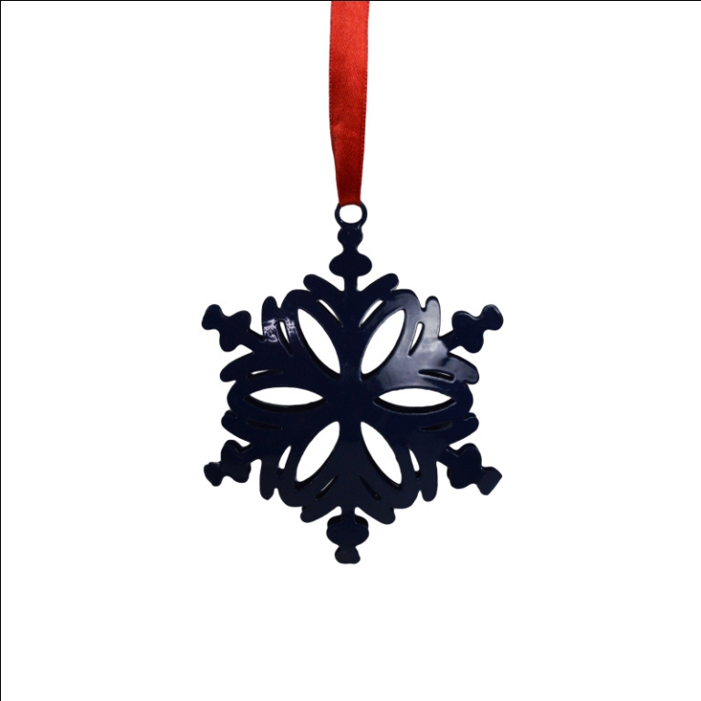 METAL HANGING CHRISTMAS HANGING SNOWFLAKE LASER CUT FESTIVE ARRIVAL ARTICLES FOR CHRISTMAS DECORATION DECORATION SNOWFLAKE