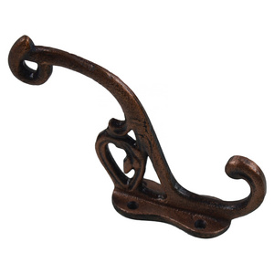 Best Outdoor Wall Hook Cooper Antique Fresh Quality Painted Finishing Design Hook Design For Home Decoration Design Iron Metal