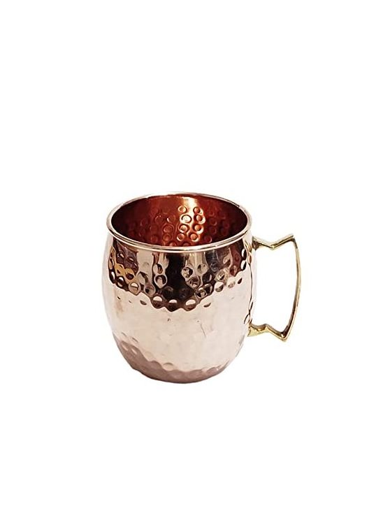 Fancy Quality 100% Hammered Pure Copper Cup Moscow Mule Mug For Drink ware Mugs Bar Accessories Coffee Mugs Metal Cup