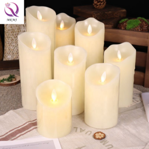 Wholesale Candlelight Concert Script Wedding Swing Remote Control Charging Simulation Paraffin LED Electronic Candle Lamp