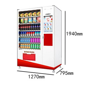 Frozen food small vending machine frozen yogurt vending machine frozen smoothie vending machine