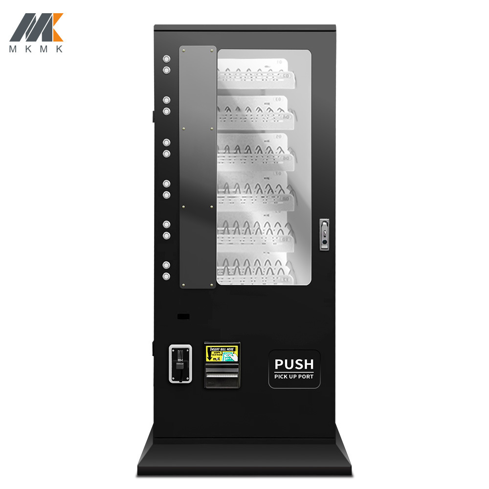 Anti-theft slim vending machine Accept OEM customization 24 hours sales of cigarettes tobacco oil bar installation