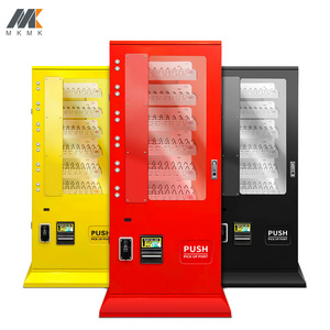 Small vending machine factory supply OEM beverage food snacks beauty bill dispenser coin dispenser