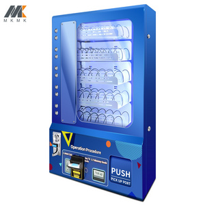 Wall-mounted touch screen vending machine cloud background control small vending machine