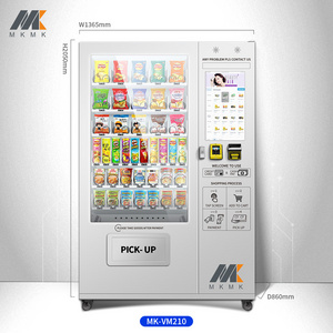 Small Moq Hottest Pet Dog Food Vending Machine And Pringles Anti-Theft Customisabl Vending Machine