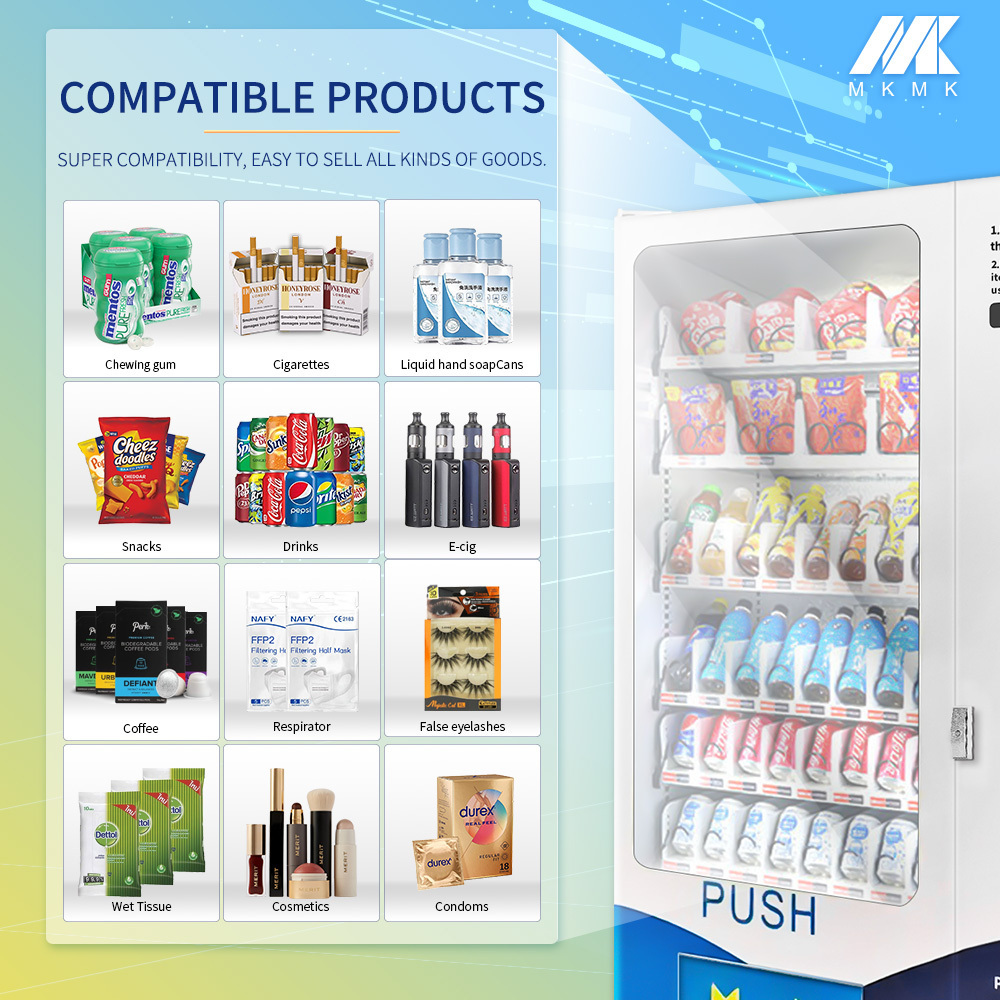 Factory Low Price Direct Sales Food Pringles Vending Machine And Gumball Vending Machine For Sale