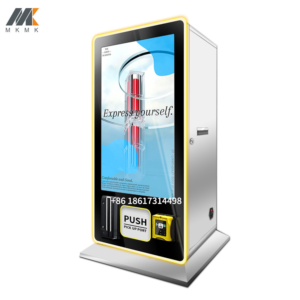 Hot Sale 32-Inch Touch Wall Mount Screen Convenient Vending Machine With cloud control For Sale