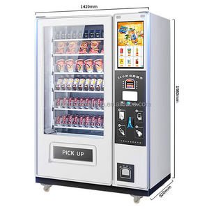 factory price competitive big capacity touch screen vending machine