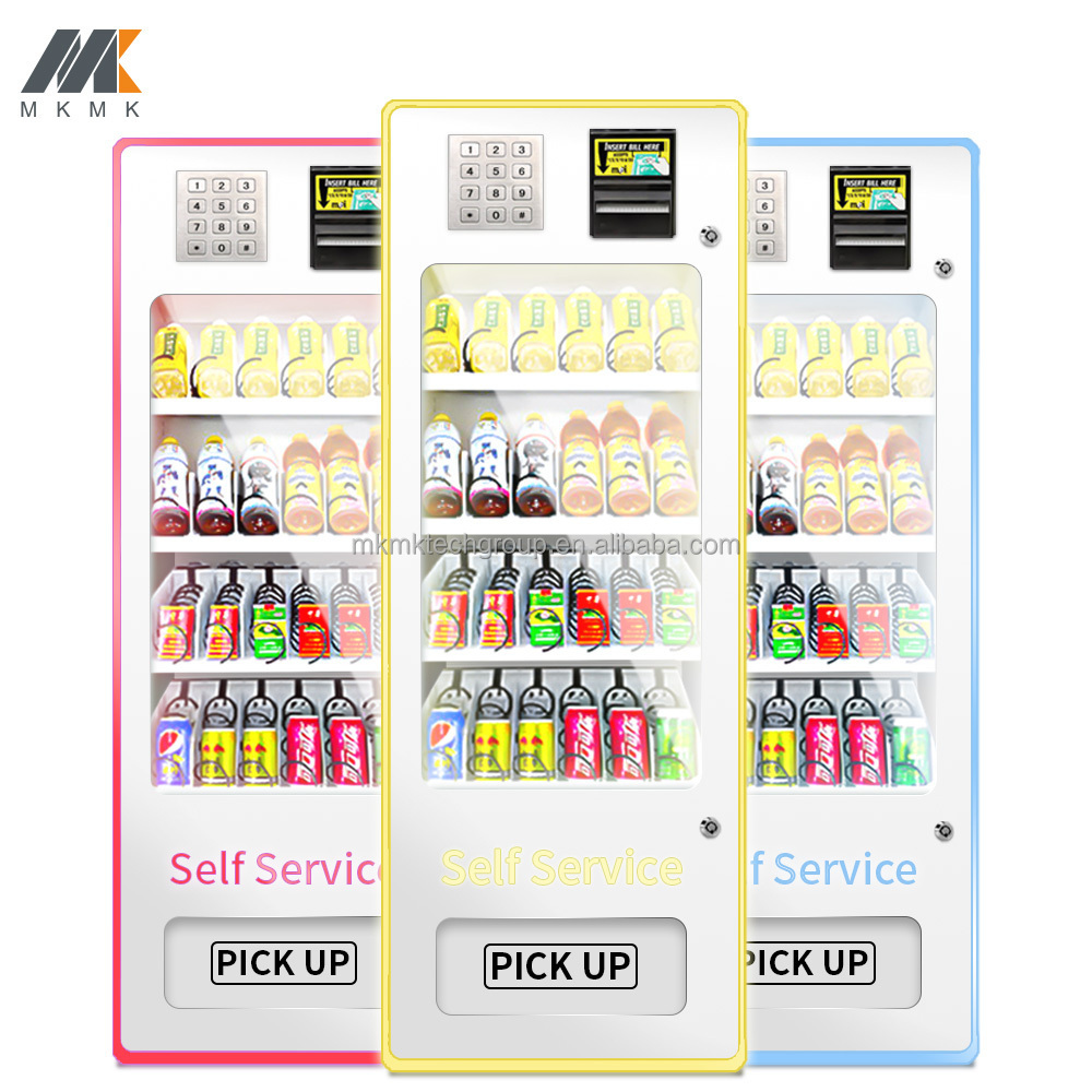 Cloud connected vending small vending machine physical key bill dispenser card machine factory direct low price