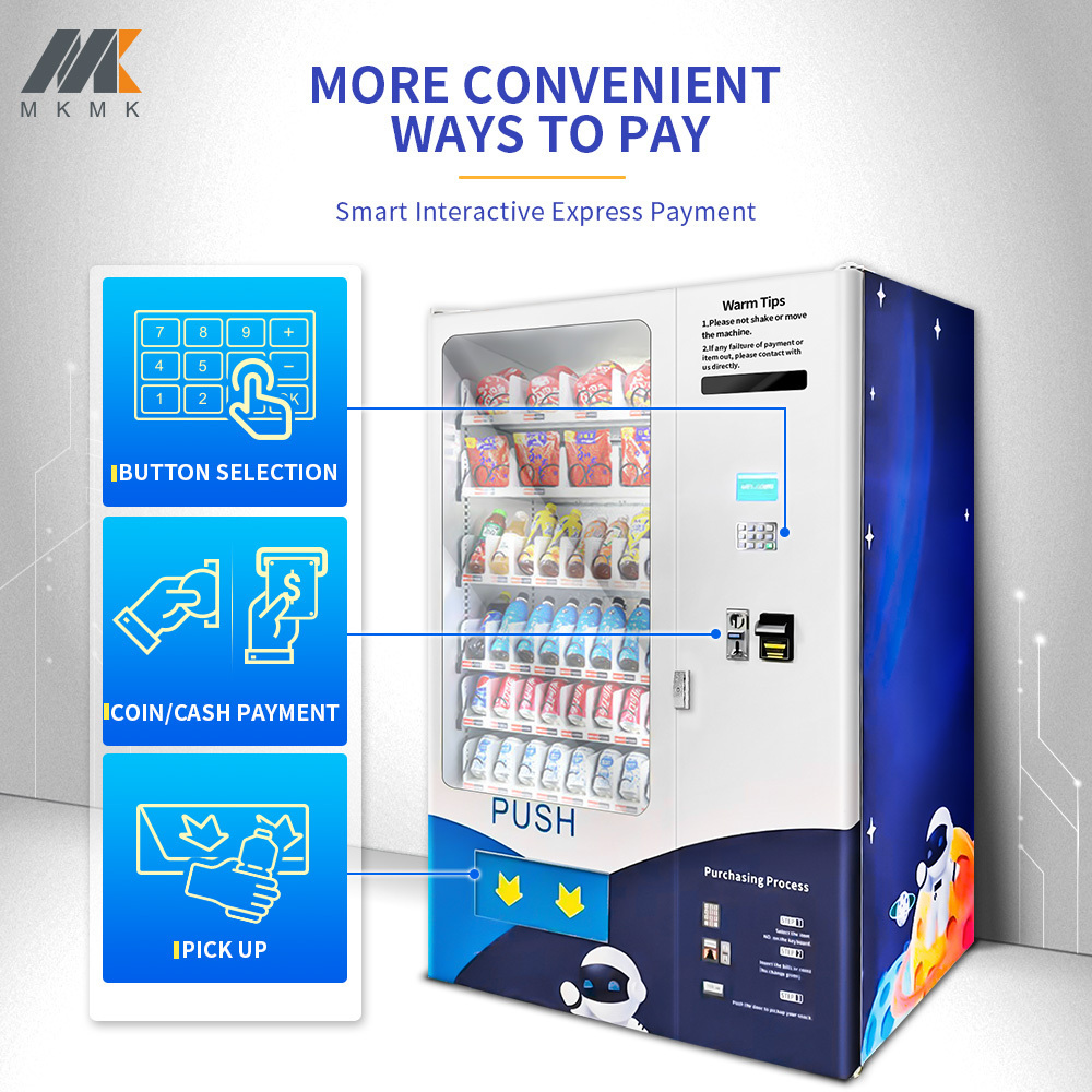 2024 New Arrival Combination Nail Art Vending Machine And Vending Machine Snack For Sale