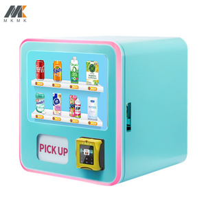 Support customized vending machine packaged food cashless system vending machine coin and banknote operation